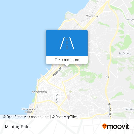 Μυσίας map