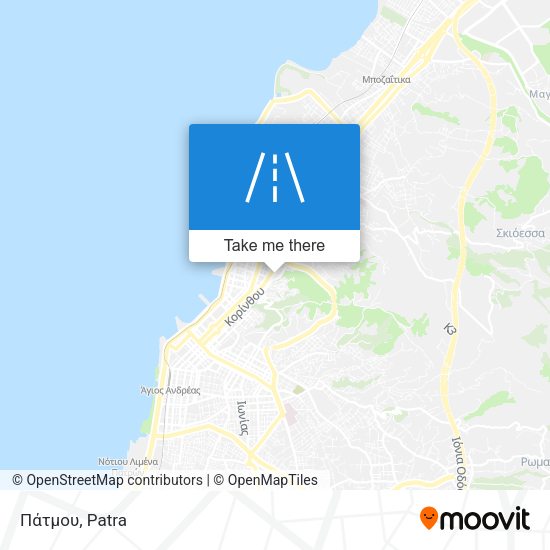 Πάτμου map
