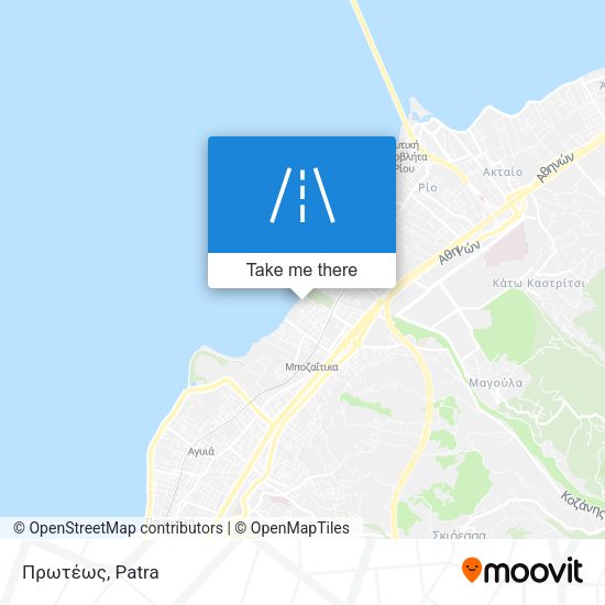 Πρωτέως map