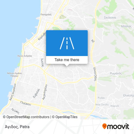 Άγιδος map