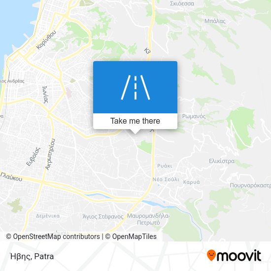 Ήβης map