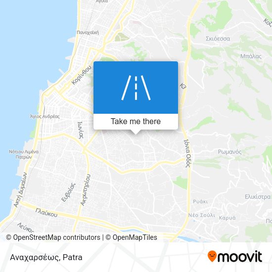 Αναχαρσέως map