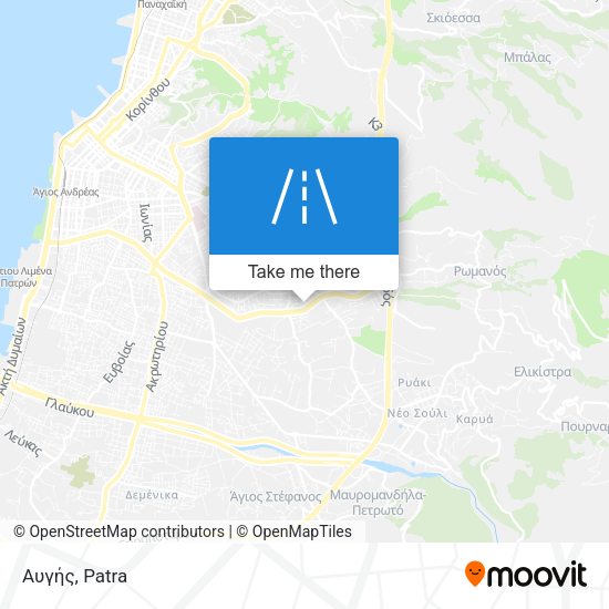 Αυγής map
