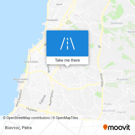Βίαντος map