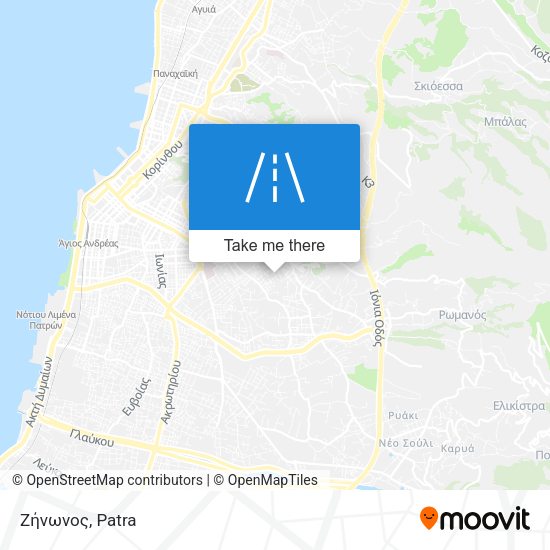 Ζήνωνος map