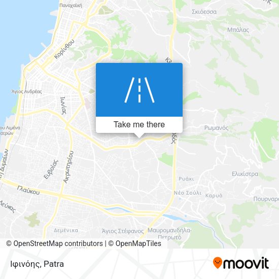 Ιφινόης map