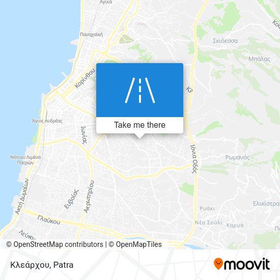 Κλεάρχου map