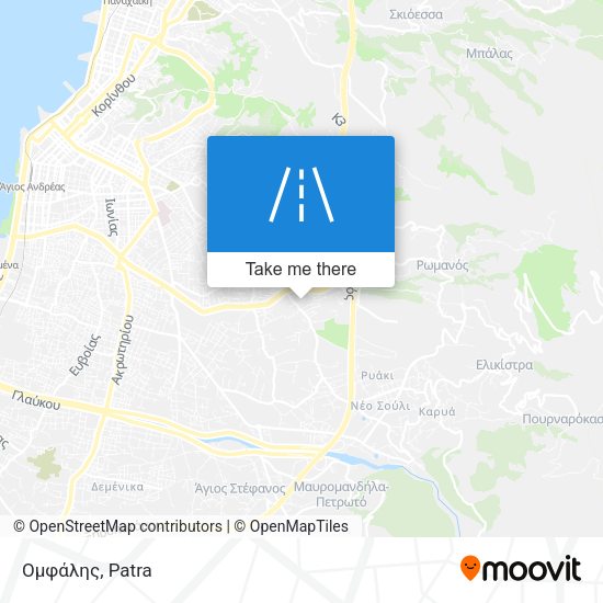 Ομφάλης map