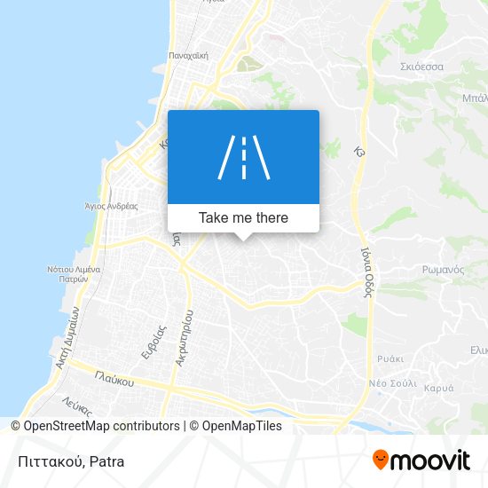 Πιττακού map