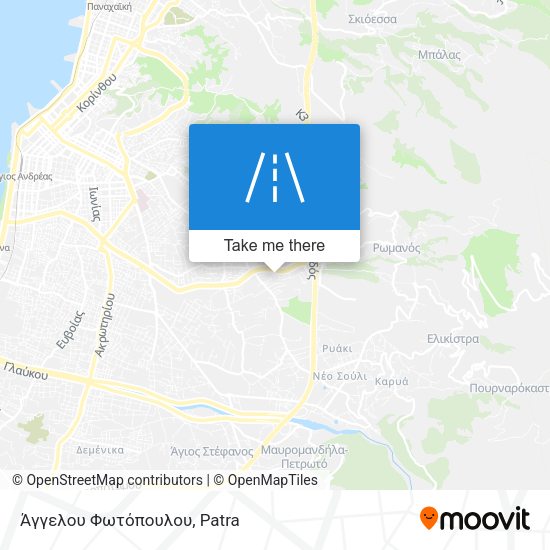 Άγγελου Φωτόπουλου map