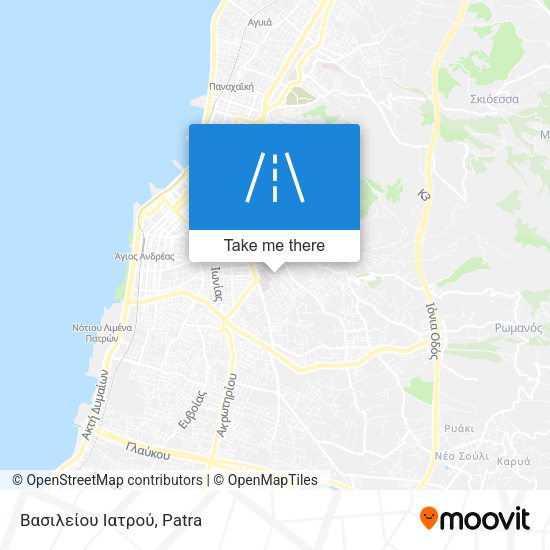 Βασιλείου Ιατρού map