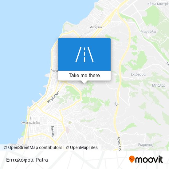 Επταλόφου map