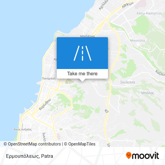 Ερμουπόλεως map