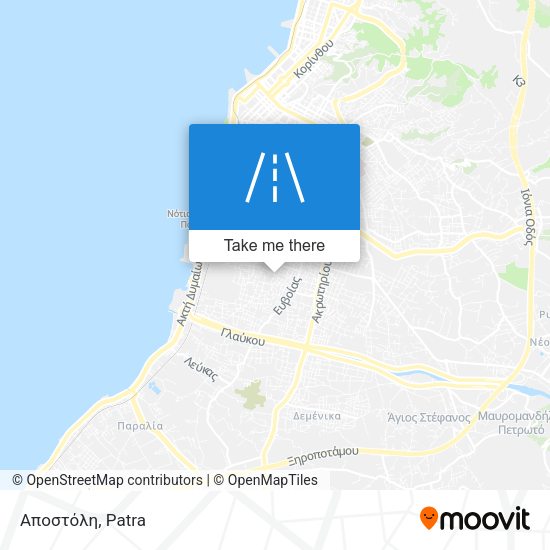 Αποστόλη map