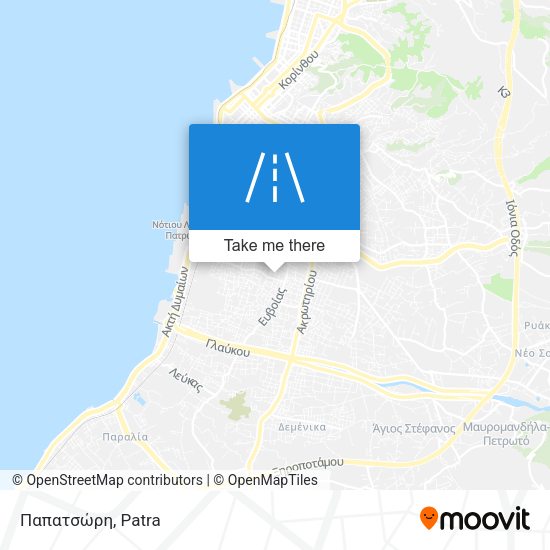 Παπατσώρη map