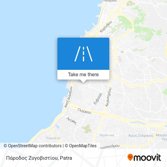 Πάροδος Ζυγοβιστίου map