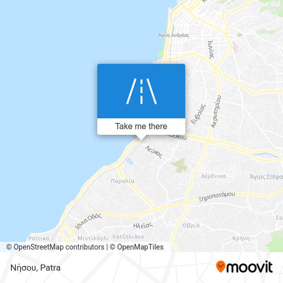 Νήσου map