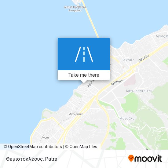 Θεμιστοκλέους map