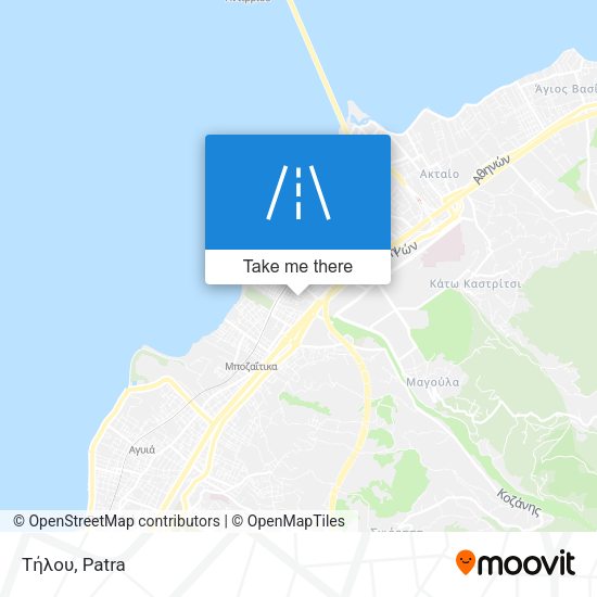 Τήλου map