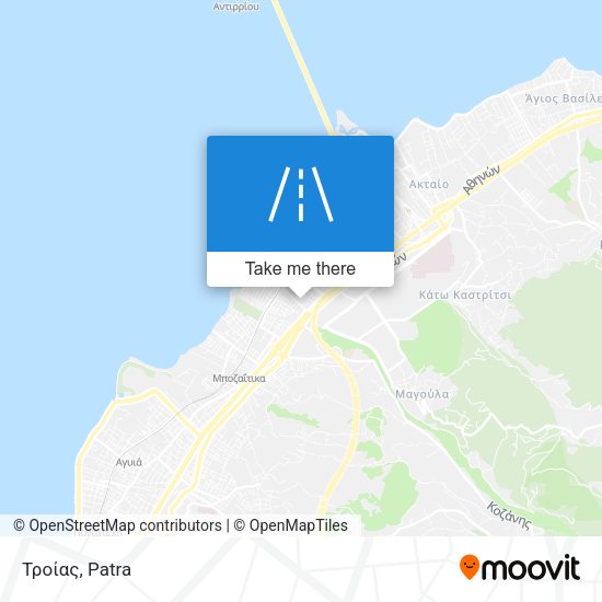 Τροίας map