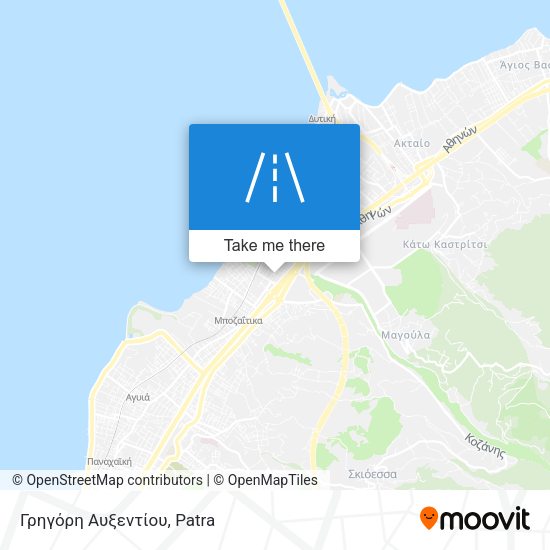 Γρηγόρη Αυξεντίου map