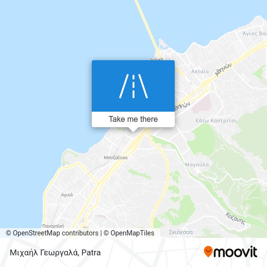 Μιχαήλ Γεωργαλά map