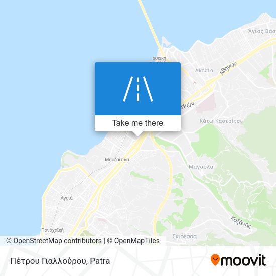 Πέτρου Γιαλλούρου map