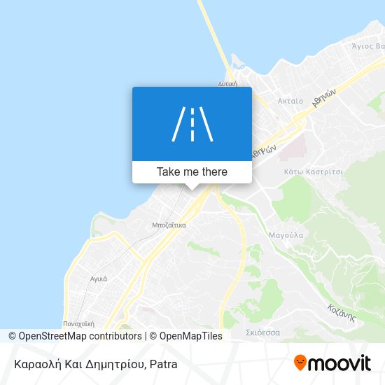 Καραολή Και Δημητρίου map