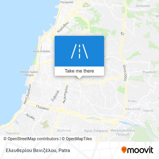 Ελευθερίου Βενιζέλου map