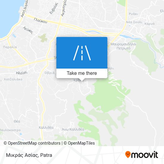 Μικράς Ασίας map