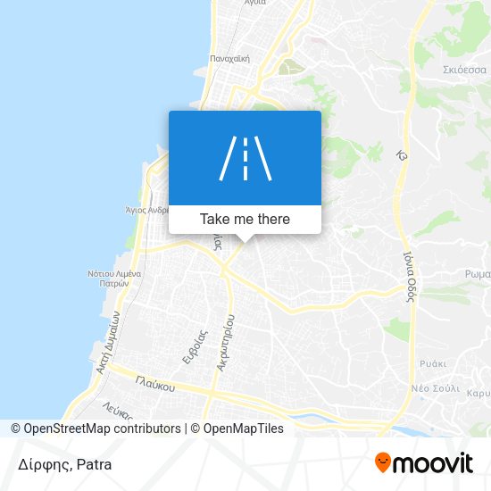 Δίρφης map