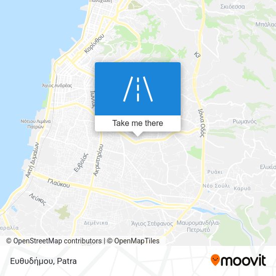 Ευθυδήμου map