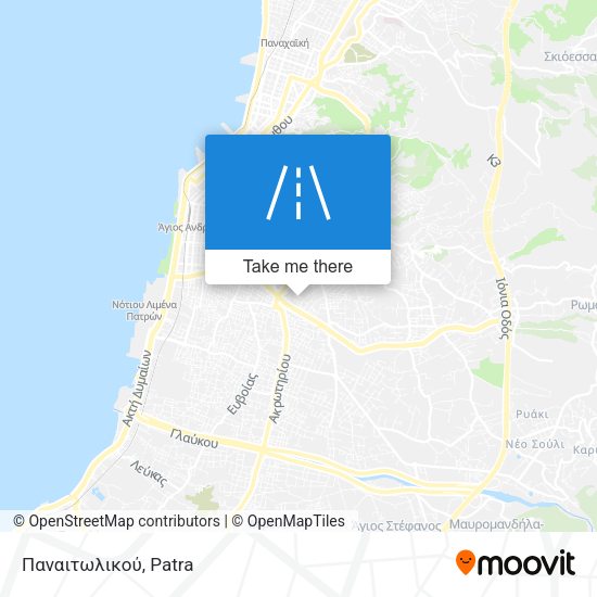 Παναιτωλικού map