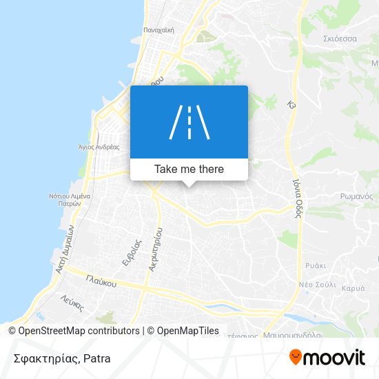 Σφακτηρίας map