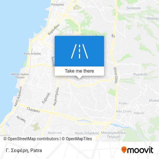 Γ. Σεφέρη map