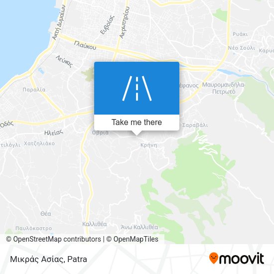 Μικράς Ασίας map