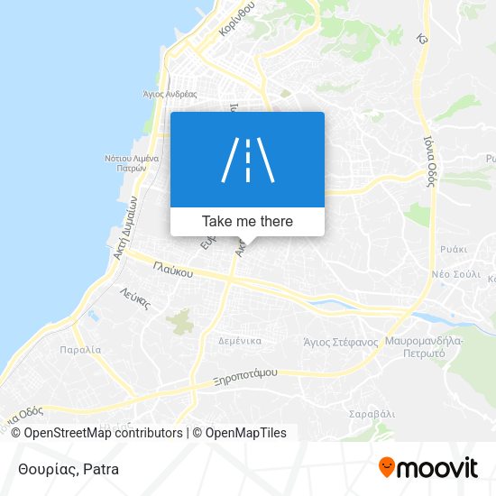 Θουρίας map