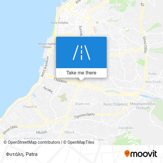 Φυτάλη map