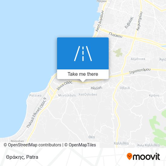 Θράκης map