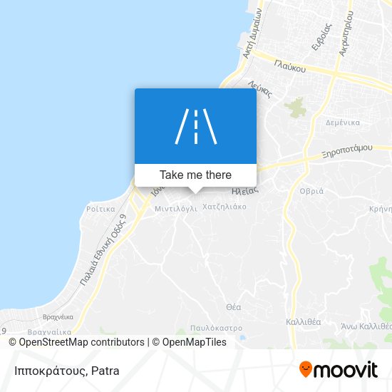 Ιπποκράτους map