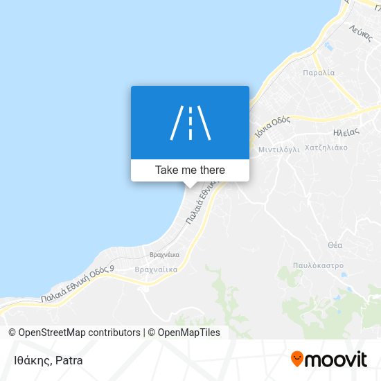 Ιθάκης map