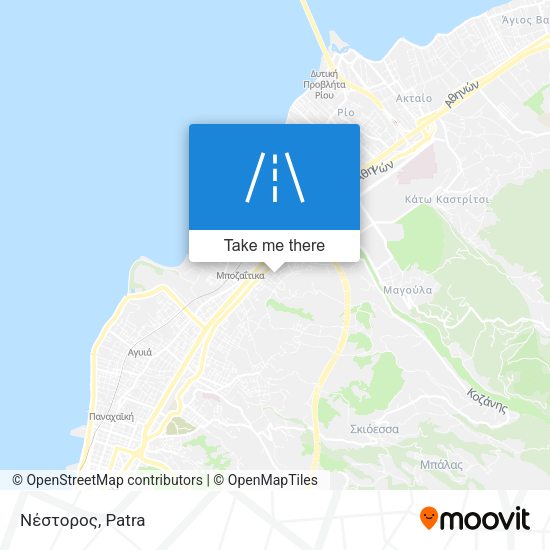 Νέστορος map
