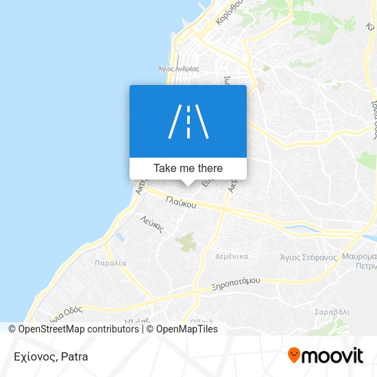 Εχίονος map