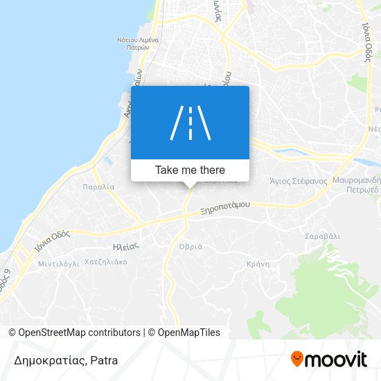 Δημοκρατίας map