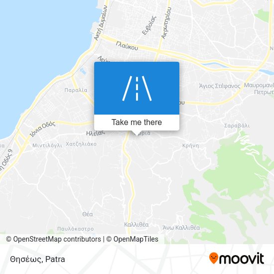 Θησέως map