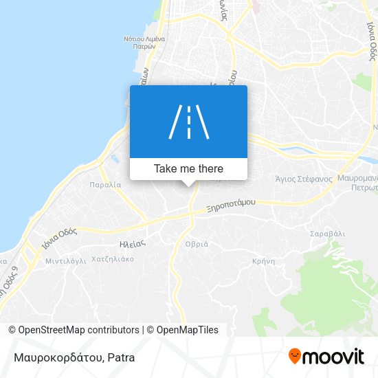 Μαυροκορδάτου map