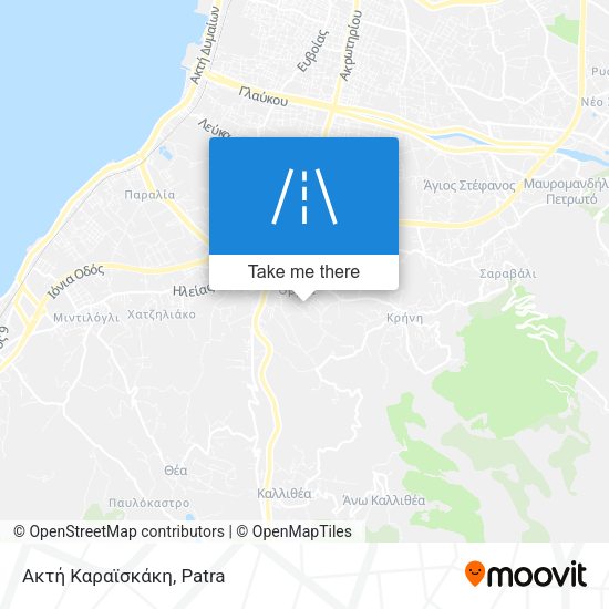 Ακτή Καραϊσκάκη map