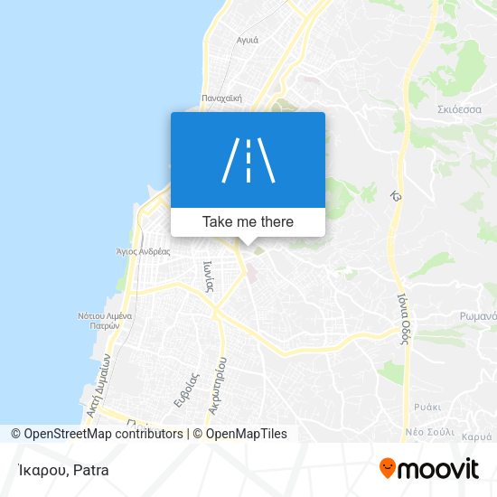 Ίκαρου map