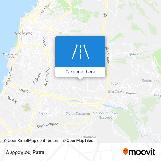 Δυρραχίου map