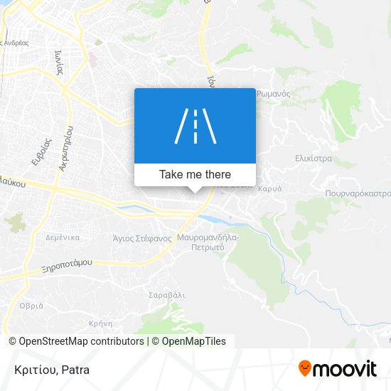 Κριτίου map